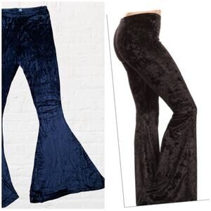PYLO American Tailored black velvet flares large